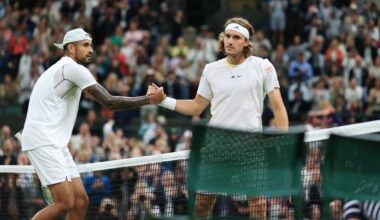 Nick Kyrgios has unexpected reaction after Stefanos Tsitsipas goes out of the US Open