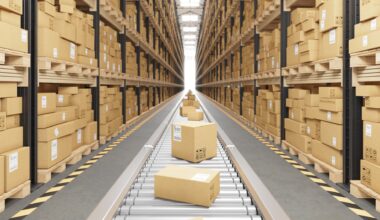 When fewer boxes ship, what does it mean for the economy?