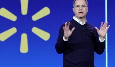 Walmart CEO wants 'everybody to make it to the other side' and the retail giant will keep headcount flat for now even as AI changes every job