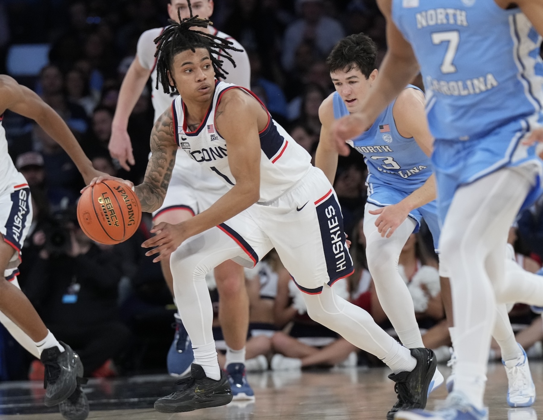 Junior guard Solo Ball is a proven perimeter weapon for UConn