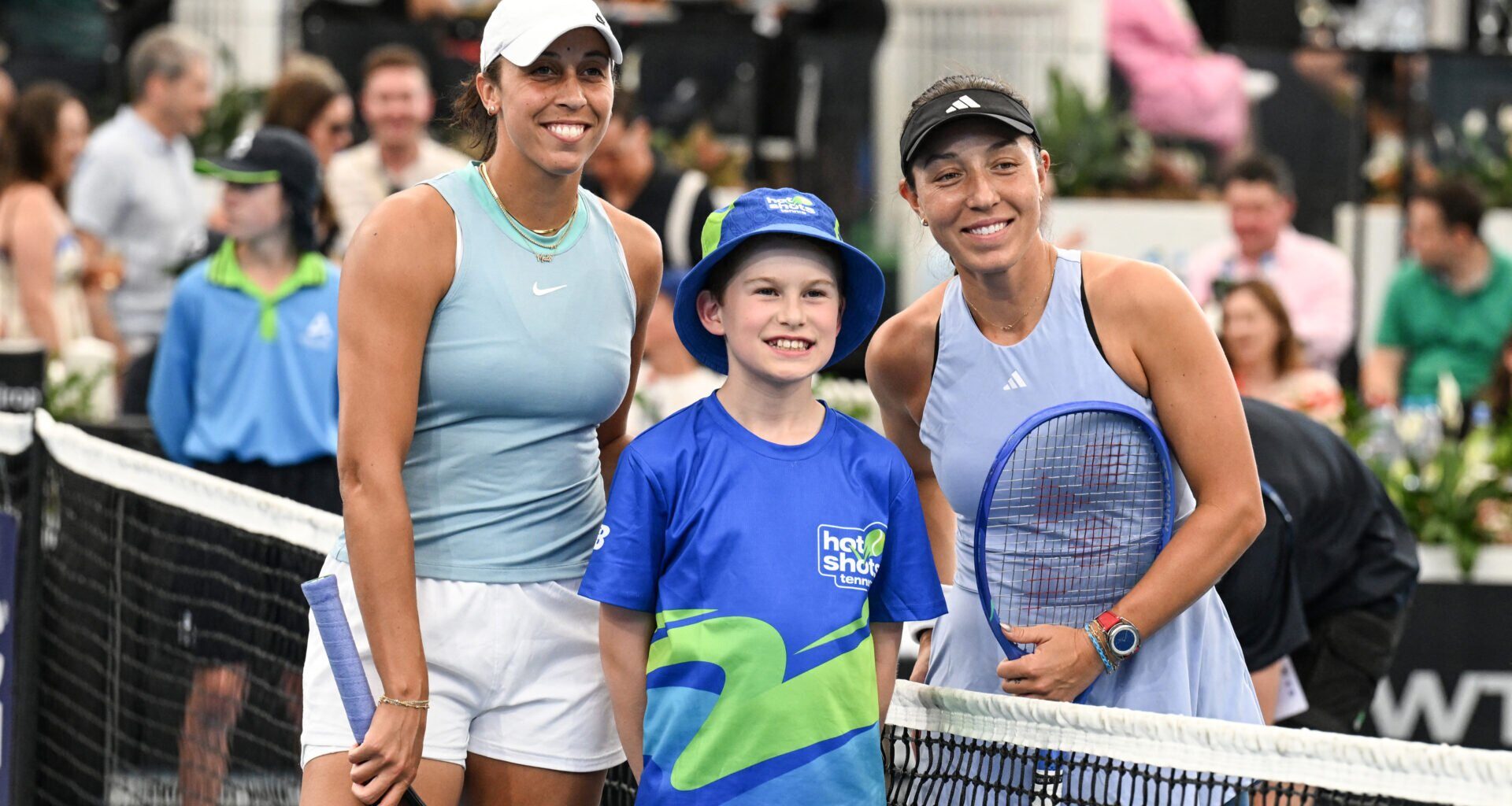 What Jessica Pegula and Madison Keys were messaging each other before a WTA final earlier this year