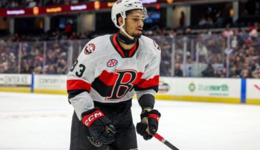 An NHL prospect wore a durag in an exhibition game. He might have made hockey history