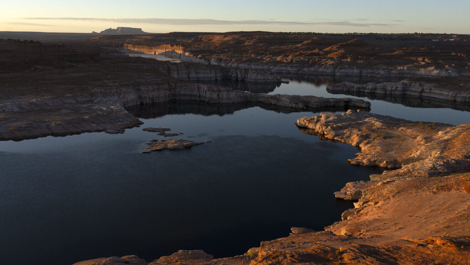 Arizona's portion of Colorado River water has been cut because of low levels at Lake Powell and oth...