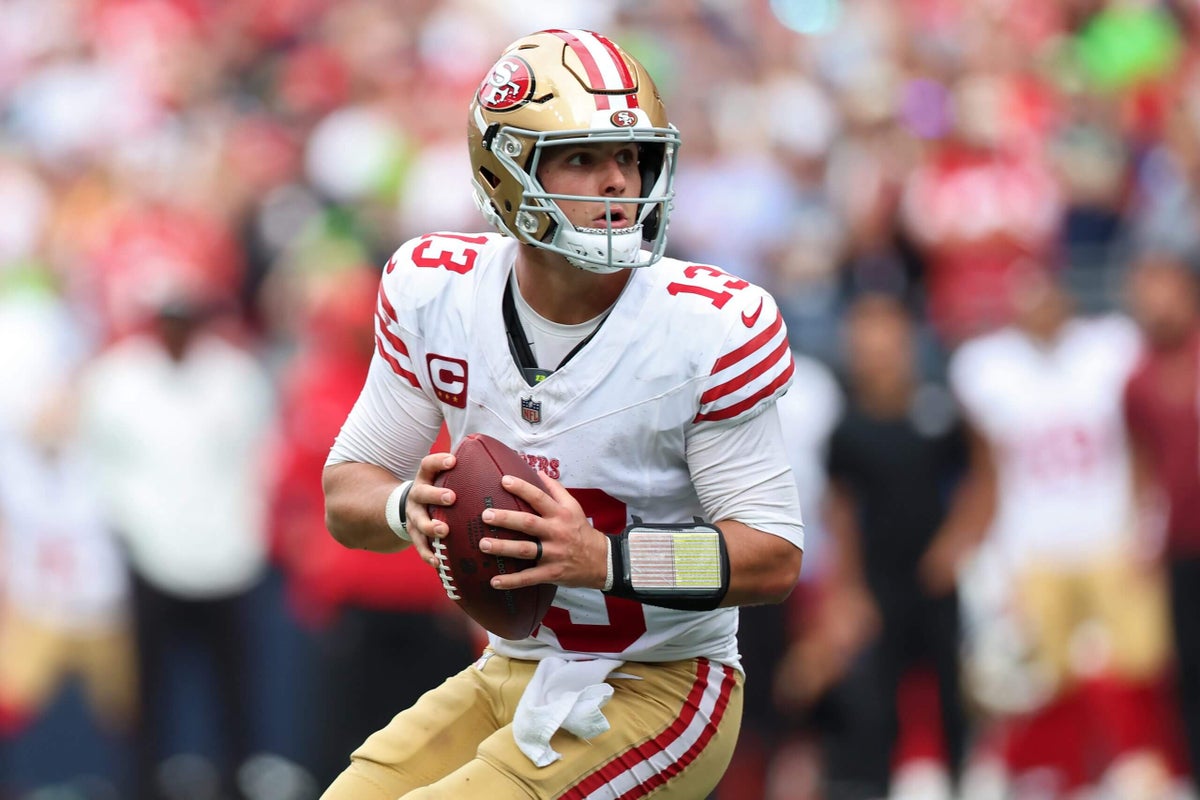 Brock Purdy injured, uncertain for Week 2; George Kittle out ‘a few weeks’