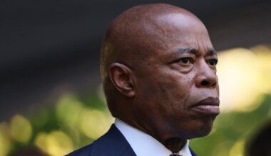 Eric Adams responds to staying in N.Y. mayoral race – NBC New York