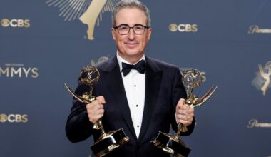 John Oliver Kept His Emmys Speech Short 'To Cost Nate Bargatze Money'