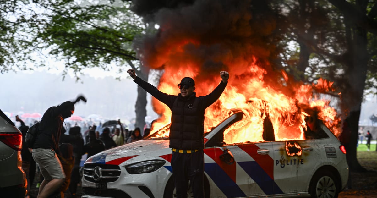 Dutch anti-immigration protest turns violent – POLITICO