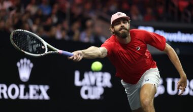 Reilly Opelka says what is totally 'bizarre' about the tennis courts at the Laver Cup after losing to Casper Ruud
