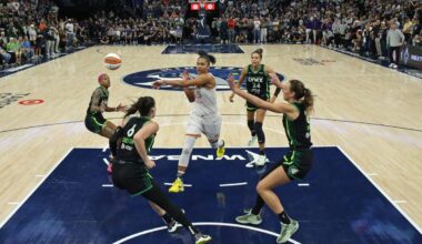 Phoenix Mercury secures OT win against Minnesota Lynx to even WNBA semifinals