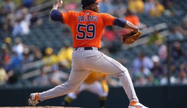In potentially his final Astros start, Framber Valdez keeps Houston’s playoff hopes alive