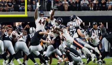 Bears-Raiders takeaways: Josh Blackwell’s blocked field goal seals win for Chicago