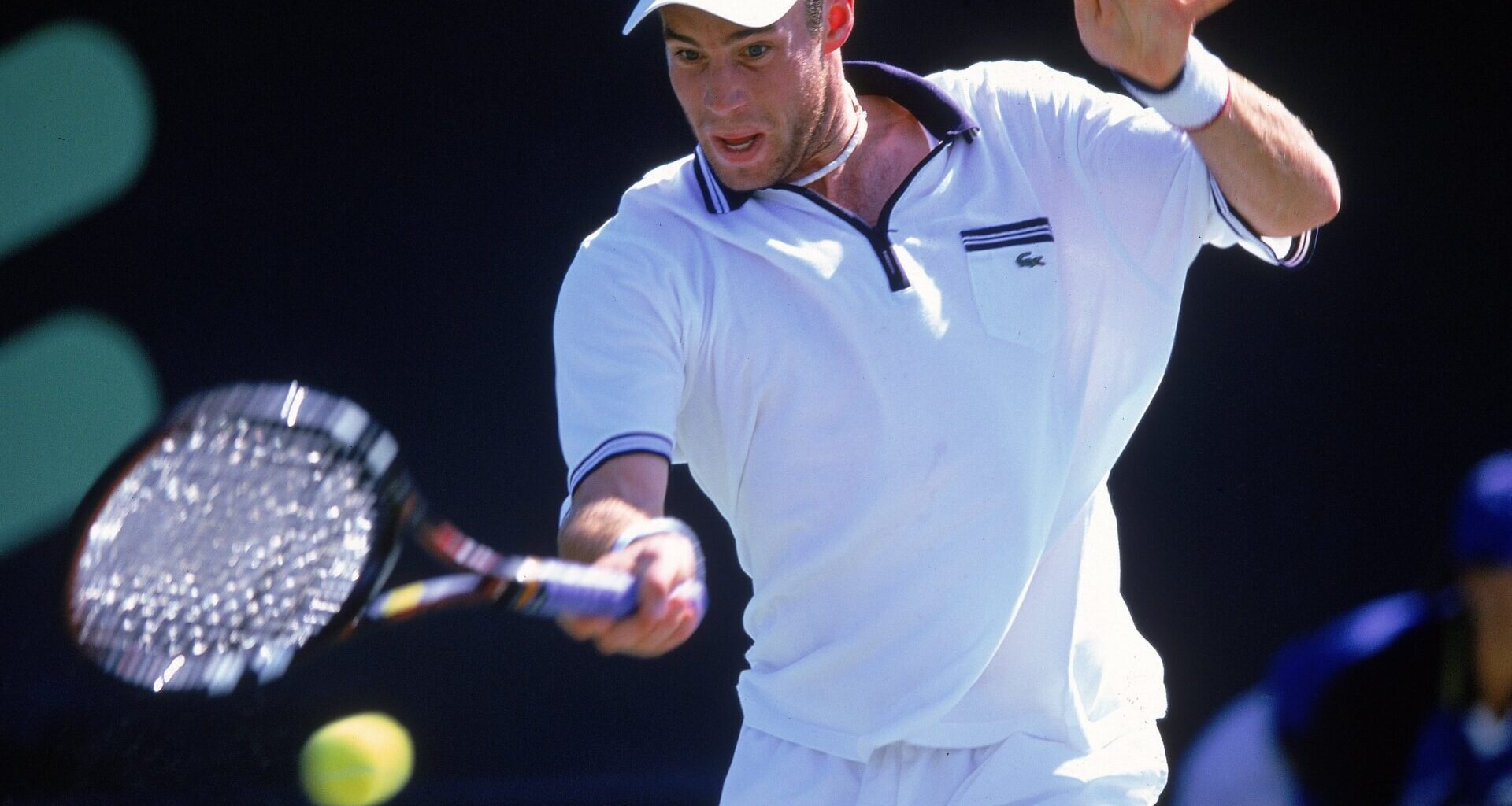 He is the lucky loser who beat Pete Sampras in his final ever appearance at Wimbledon