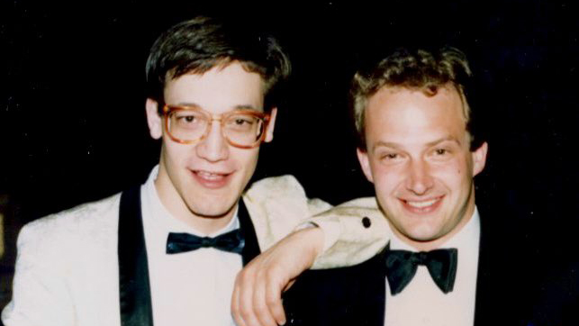 (L-R) Sam Raimi and Scott Spiegel
