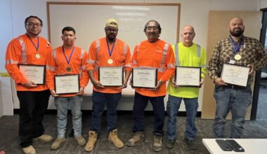 ADOT workers honored medal of valor saving woman from canal Gila Bend...