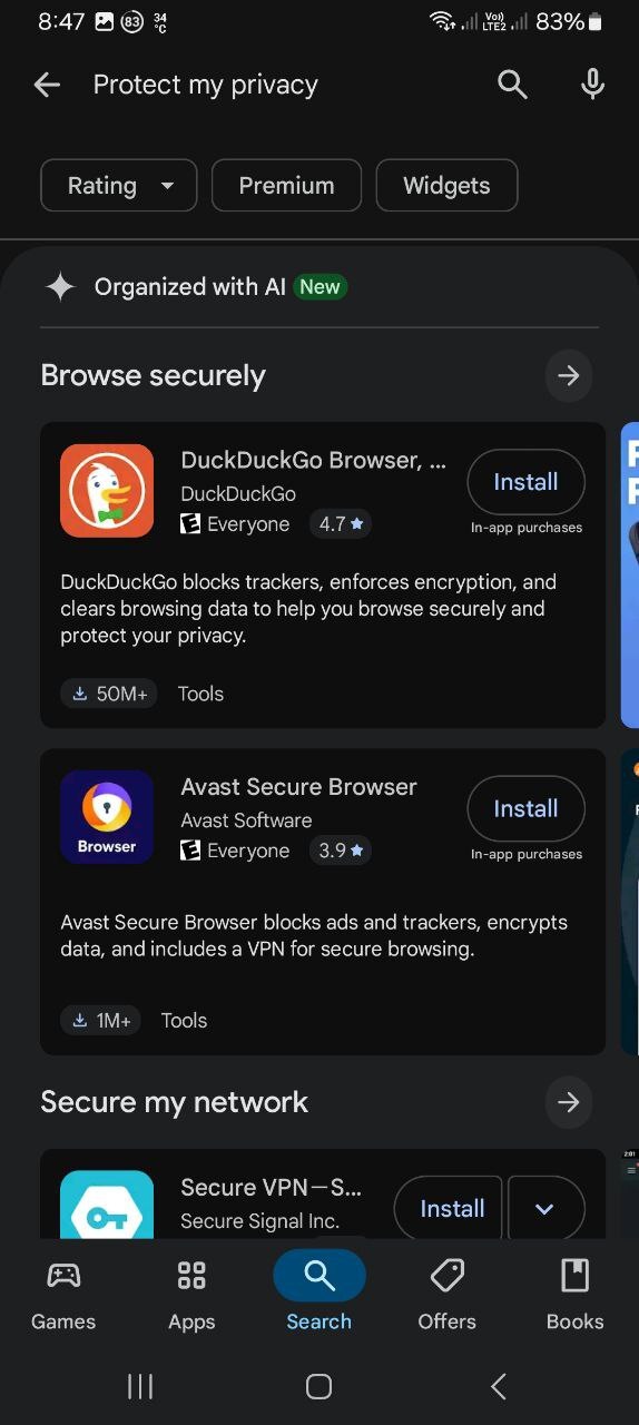 Google Play Store AI App Explorer 2