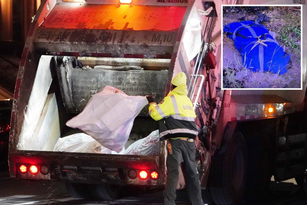 Human skeletal remains discovered in trash bag by NYC sanitation workers