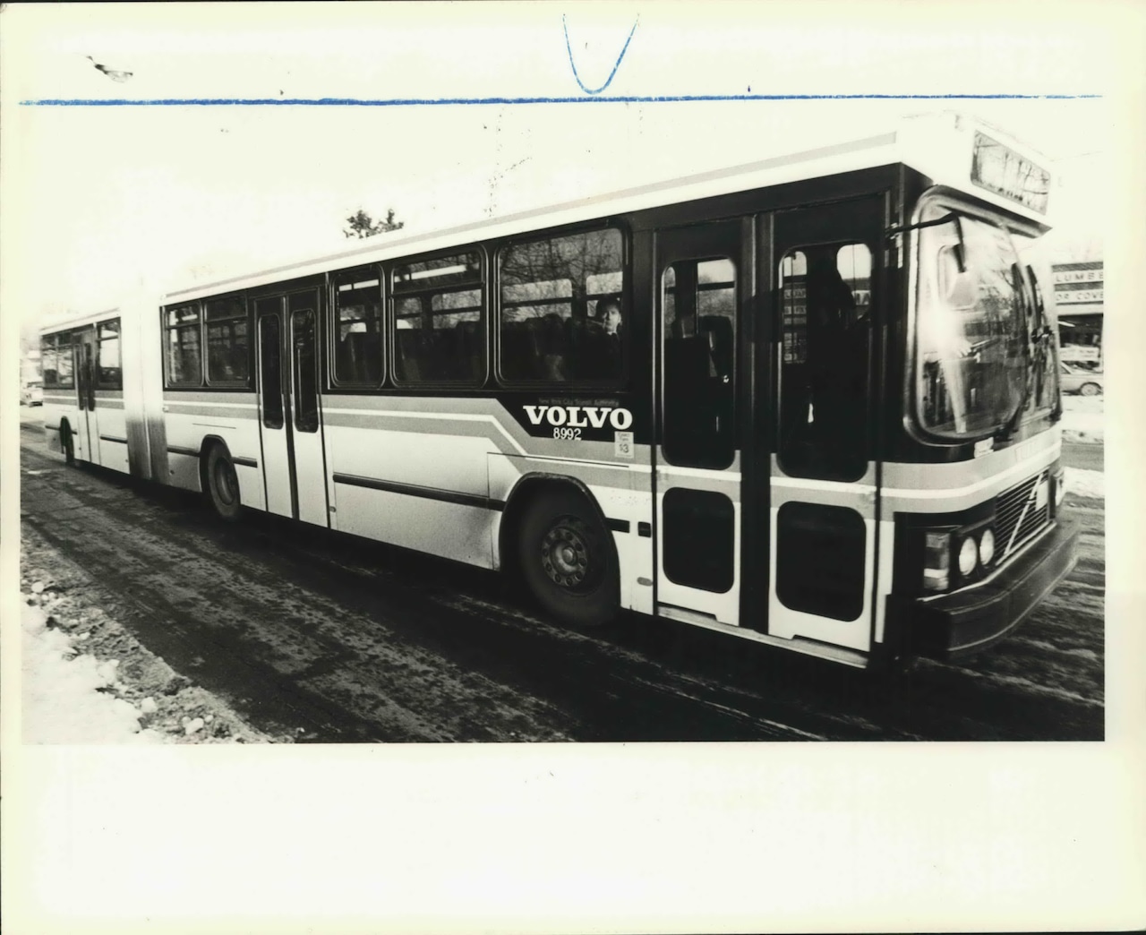 Vintage photos of buses on Staten Island