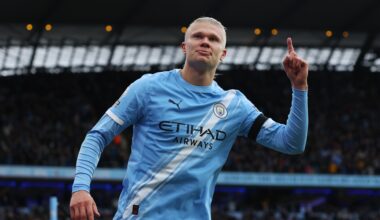 Haaland's double helps Man City return to winning ways in derby