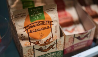 THC products that Texas lawmakers are seeking to ban are seen at the Dope Daughters dispensary, Thursday, May 29, 2025, in Austin, Texas. (AP Photo/Eric Gay)