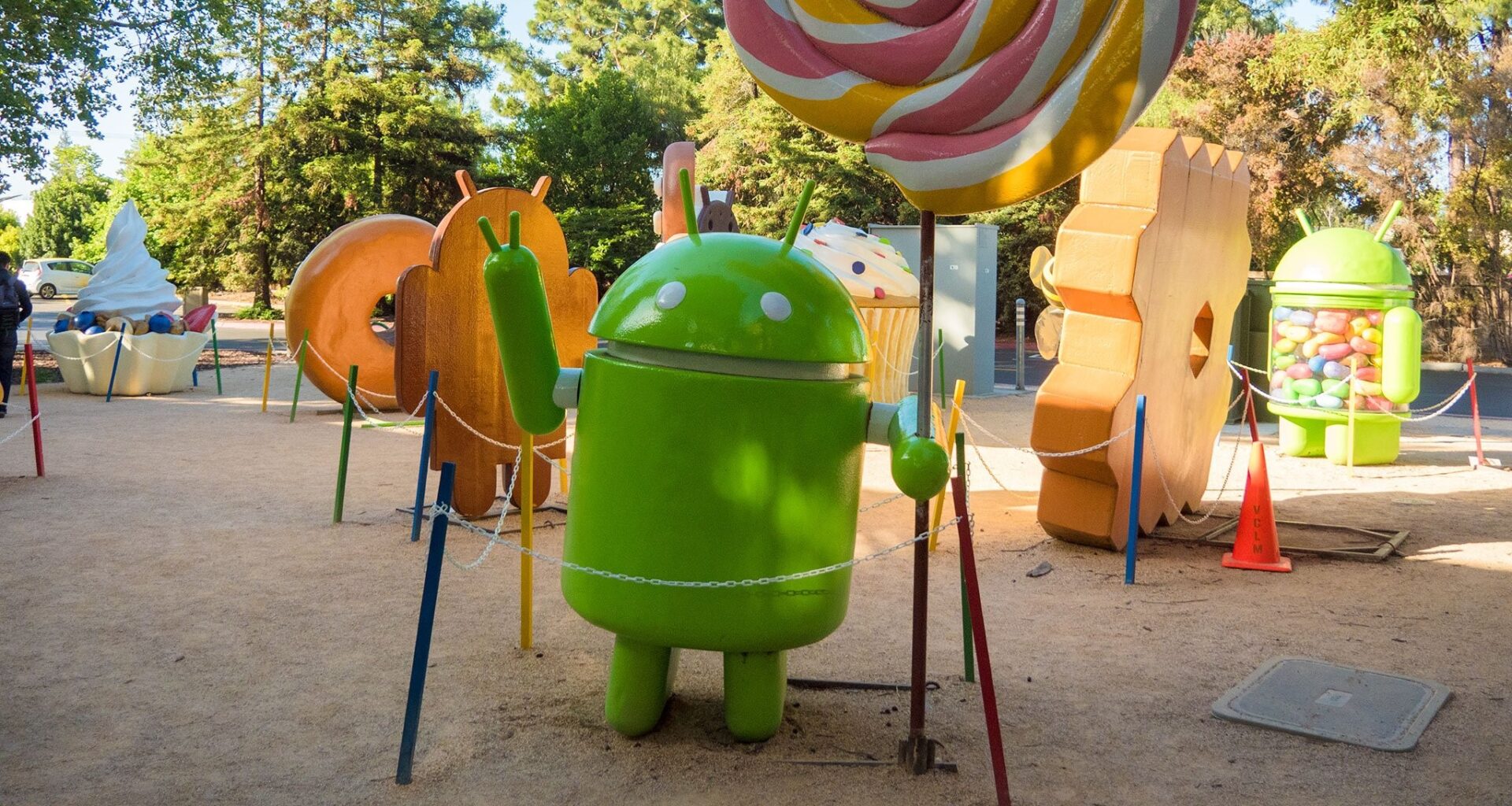 Android statues