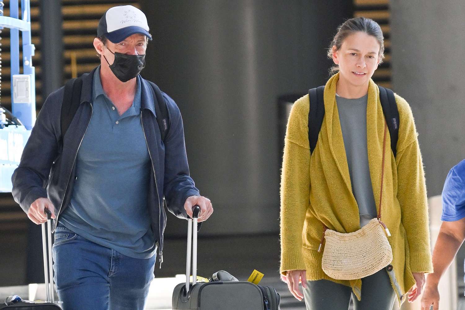 Hugh Jackman and Sutton Foster Spotted on a Rare Outing in New York City