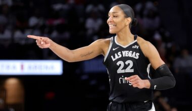 A'ja Wilson and the Aces won 16 straight games to end the regular season.