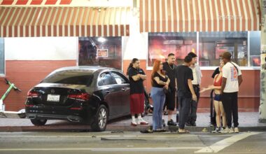 Collision Causes Car to Crash Into The Original Pantry