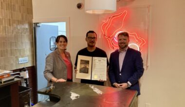 Chef of Mawn honored by state House and Senate 