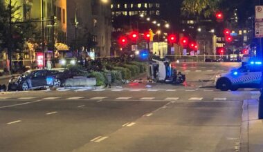 Serious rollover crash closes all lanes Michigan Avenue – NBC Chicago