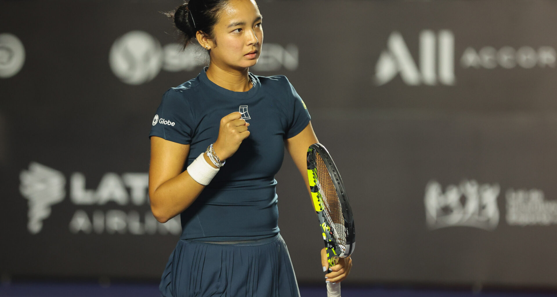 Eala’s run continues in Sao Paulo with dominant win over Mansouri - WTA Tennis