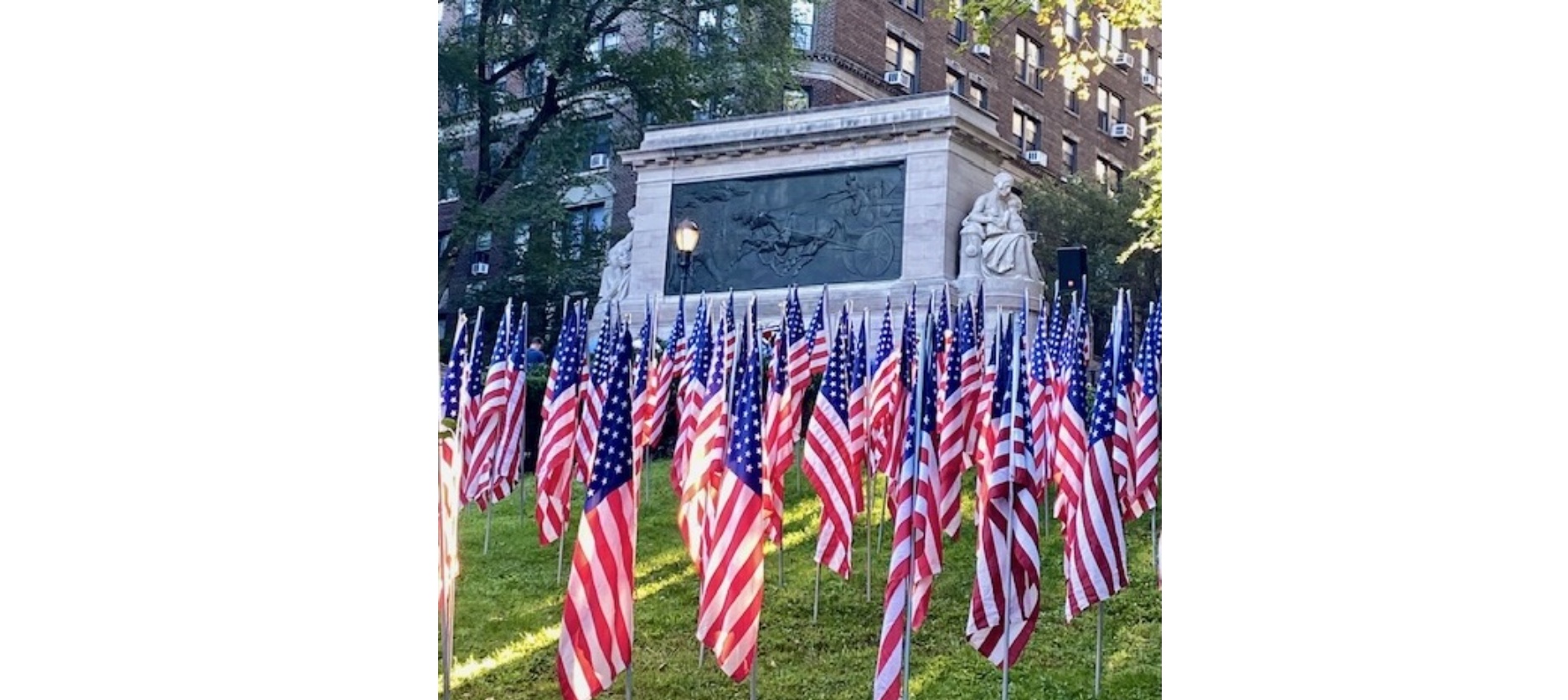 Hundreds Remember 9/11 at the Fireman's Memorial on the Upper West Side
