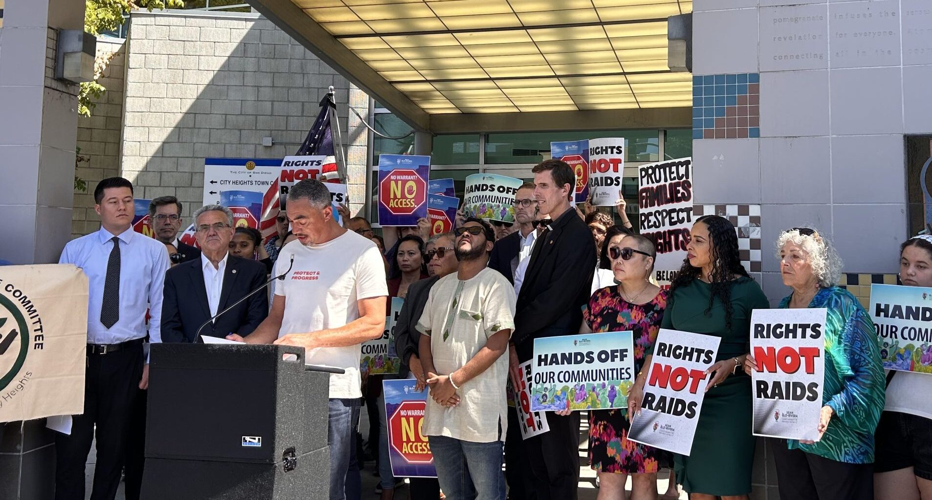 In face of immigration raids, San Diego-area officials propose collaborative effort to resist