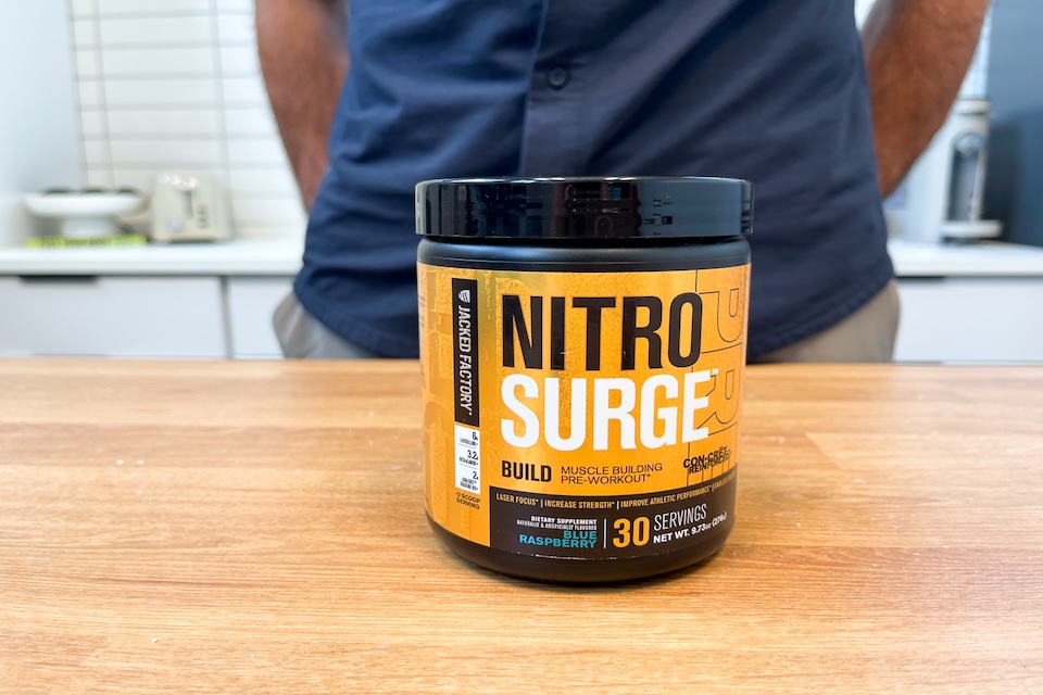 Jacked Factory Nitrosurge as best pre-workout supplement