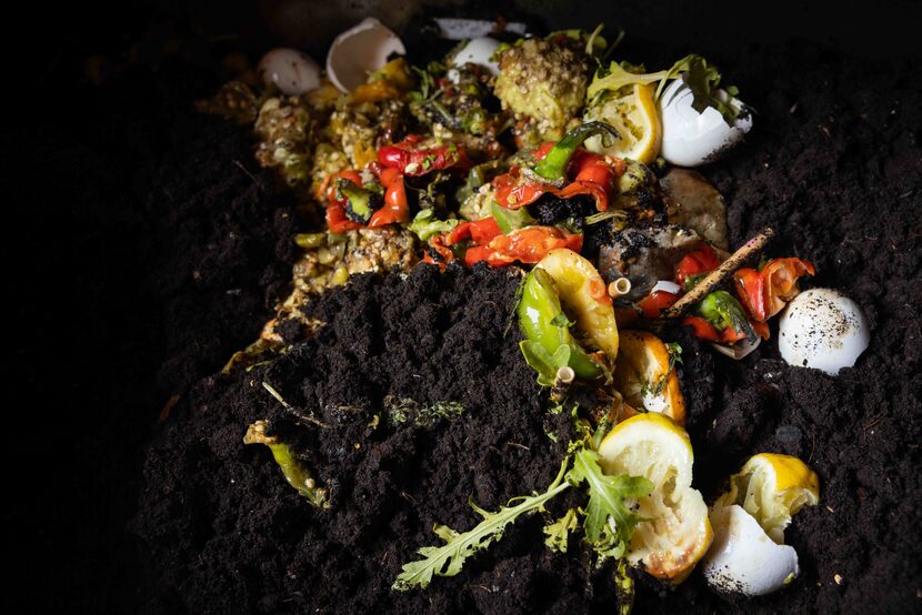 All food scraps and organic waste from Restaurant Beatrice are turned into compost. 