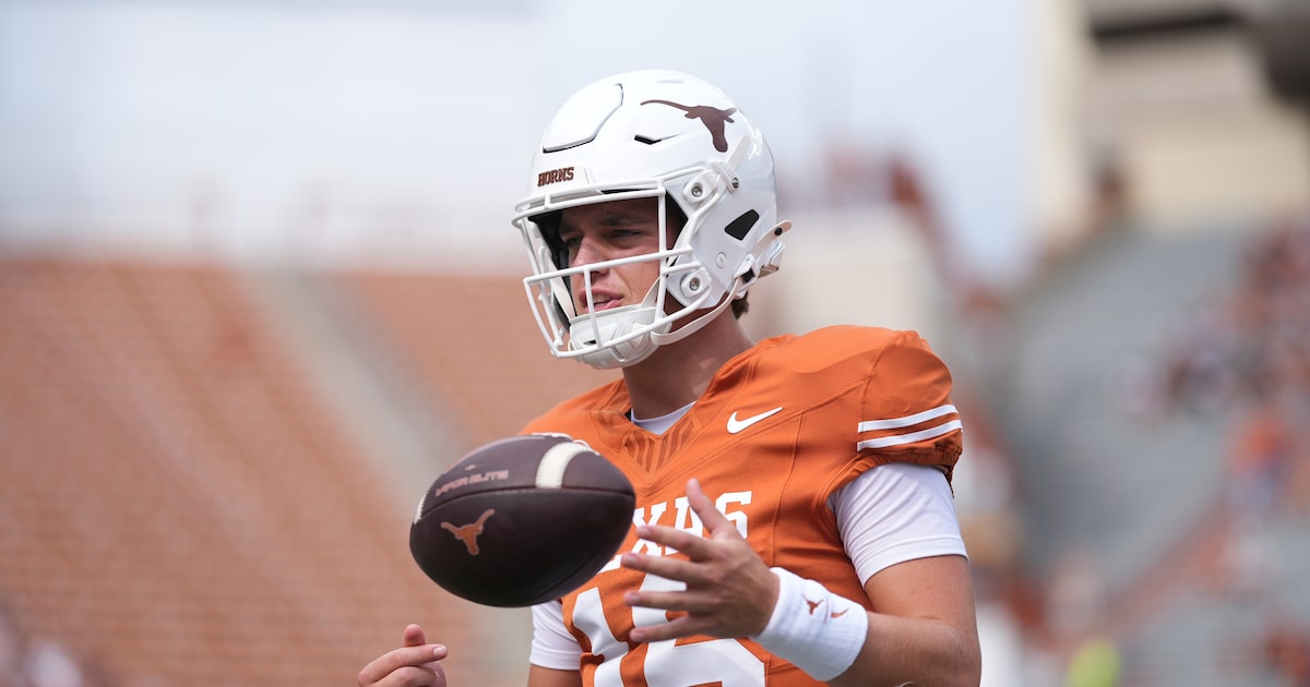 Arch Manning shakes off nerves in Longhorns’ win
