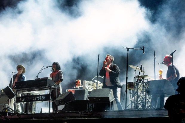 LCD Soundsystem closed out a two-night stand at the Hollywood...