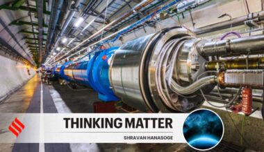 Inside the Large Hadron Collider at CERN - the massive underground machine that confirmed the Higgs boson’s existence and helped complete the Standard Model’s picture of the universe. (Image: Instagram/CERN)