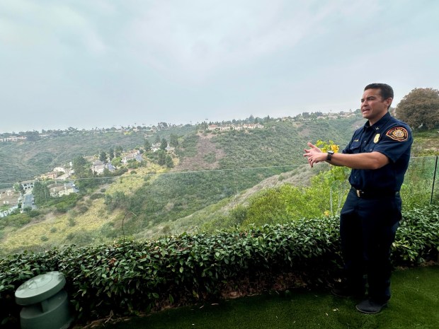 San Diego Assistant Fire Marshal Alex Kane says home risk assessments were developed to help homeowners understand changing wildfire risks and to make homes more fire-resistant. (Fire Safe Council of San Diego County)
