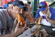 North Texas' best-known stadium food is probably the Boomstick, at 24-inch loaded hot dog...