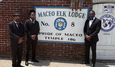 Maceo Elks Lodge Welcomes New Brothers Into 127 Legacy
