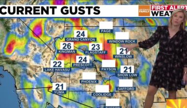 Warm and windy Wednesday for metro Phoenix, cooler weekend ahead