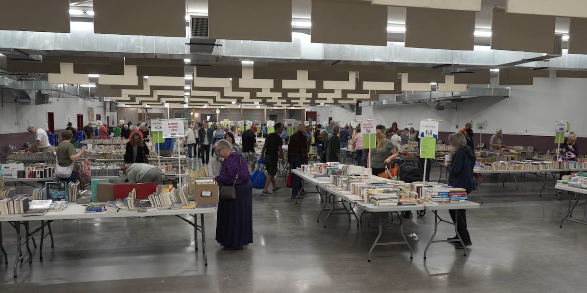 American Association of University Women host book sale