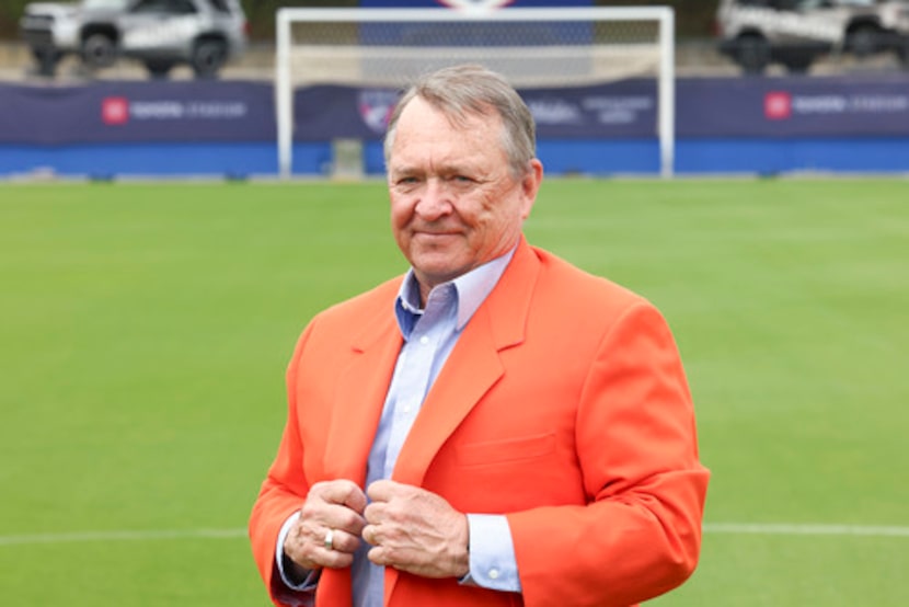 Jay Rosser, chief of staff for the late T. Boone Pickens, poses for a photo, on Wednesday,...