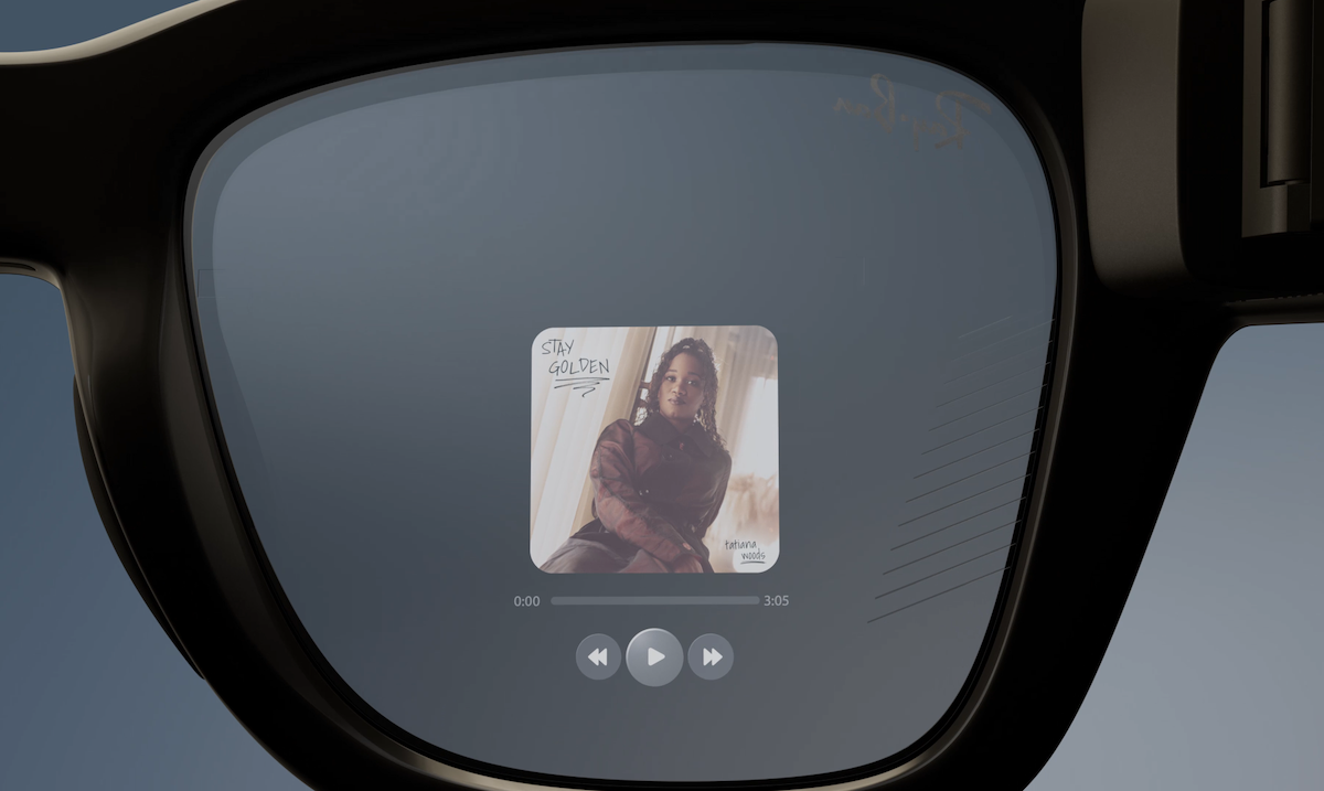 Meta Ray Ban Display smart glasses