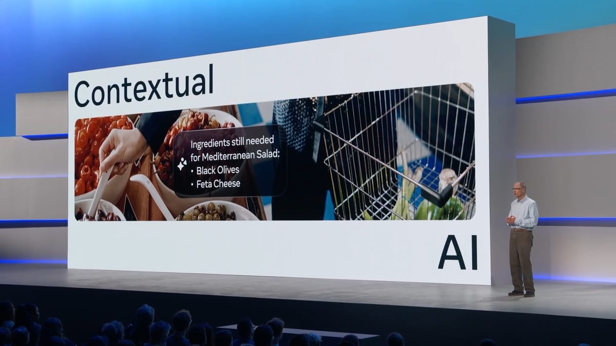 Future Meta Glasses Will Deliver Always-On "Contextual AI"