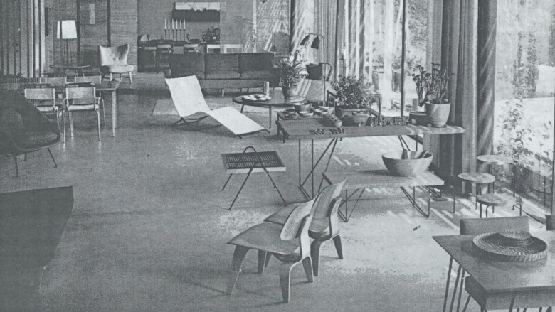 Midcentury modern furniture