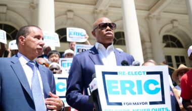 Why is Eric Adams staying in the mayor’s race despite low polls? Experts offer a few possible reasons
