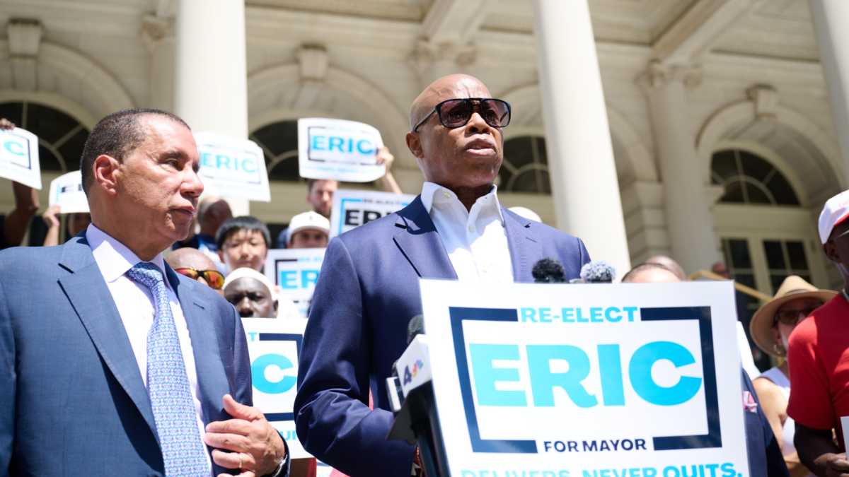 Why is Eric Adams staying in the mayor’s race despite low polls? Experts offer a few possible reasons
