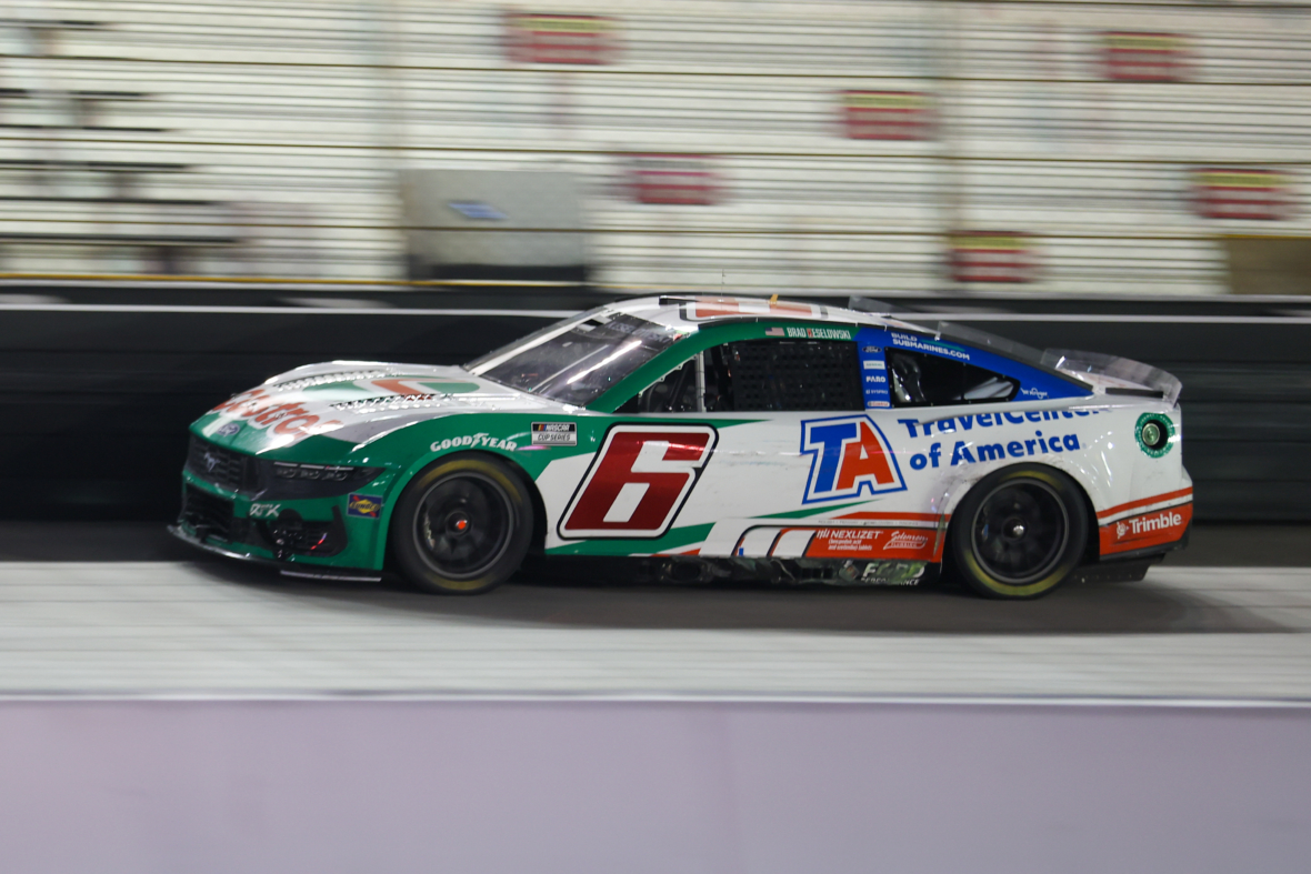 Denny Hamlin “couldn’t believe” Brad Keselowski’s move at Bristol