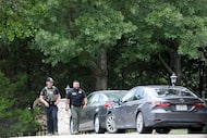 The scene at Wynford Court, in Fairview, Texas, Wednesday, September 24, 2025. 